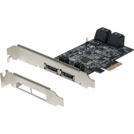 PCI Express SATA III Adapter 6Gbps- 4 SATA+2 eSATA Ports