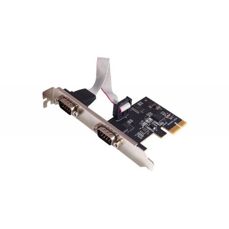 PCI express Card- 2 x RS232 DB9 serial ports