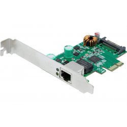 DEXLAN PCI Express Network Adapter 10G/5G/2.5G LP - 1x RJ45