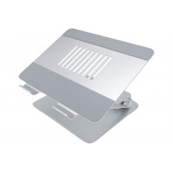 Alu Laptop Stand with 9 in 1 USB-C Docking station