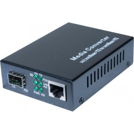 Dexlan 10/100 sfp 100FX port media converter