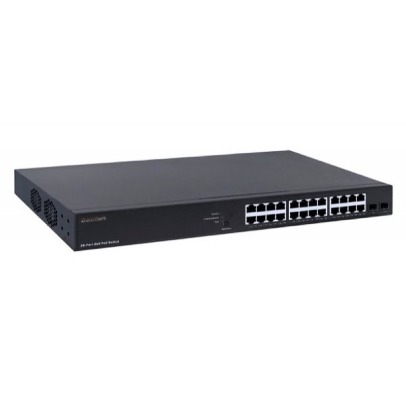 DEXLAN 16-P Gigabit PoE+ 250W Rackmount Switch