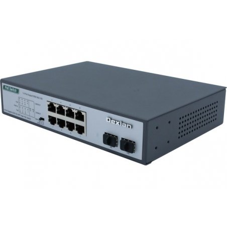 6GE(PSE)+2GE+2G SFP Unmanaged High Power PoE Switch