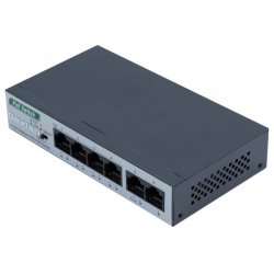 DEXLAN Switch 6P 10/100 with 4 PoE+ 60W