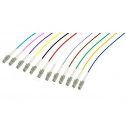 Pigtail OM4 LC/UPC LSZH 12 Connectors- 2 m