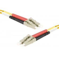 LC-UPC/LC-UPC duplex HD multi OM1 62,5/125 Fiber patch cable orange - 10 m