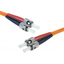 ST-UPC/ST-UPC duplex HD multi OM1 62,5/125 Fiber patch cable orange - 10 m