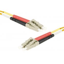 LC-UPC/LC-UPC duplex HD multi OM2 50/125 Fiber patch cable orange - 5 m