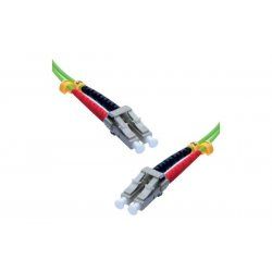 LC-UPC/LC-UPC duplex HD multi OM5 50/125 Fiber patch cable lime green - 5 m