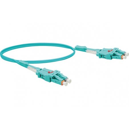 LC-UPC/LC-UPC duplex 2.0 mm single OS2 9/125 Fiber patch cable yellow - 1 m