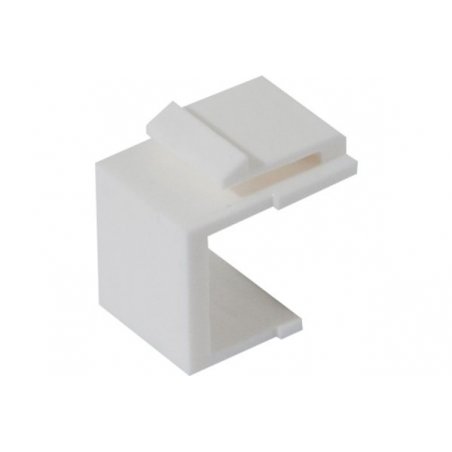 Blank keystone adapter - White - set of 10 pcs