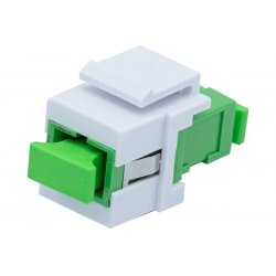 Keystone SC/SC Simplex Green Adapter (bag of 10 pcs)