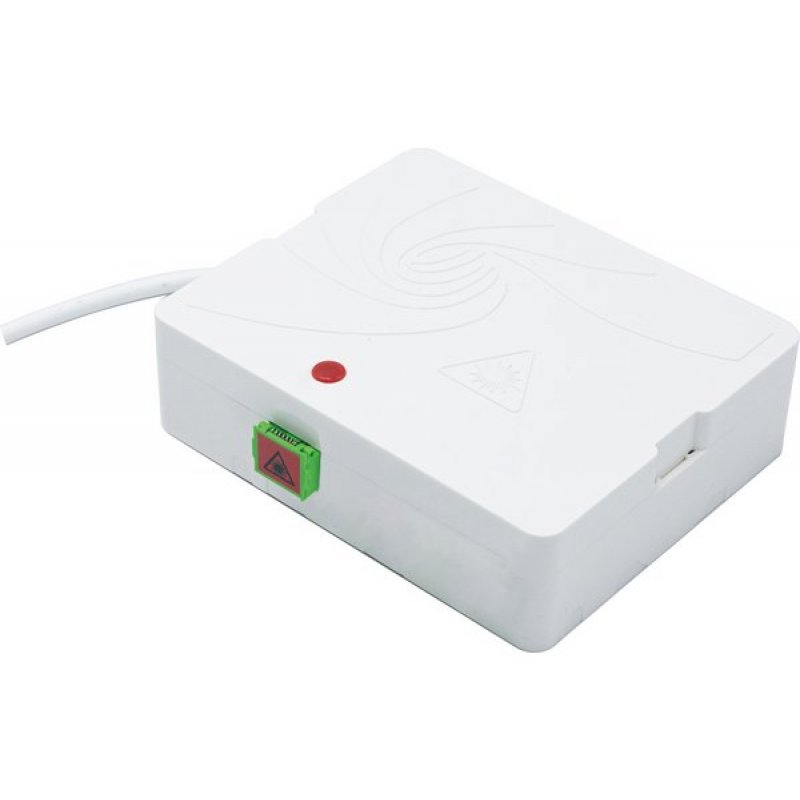 1 port SC-APC FTTH Mini terminal box with G657 cable - 50 m