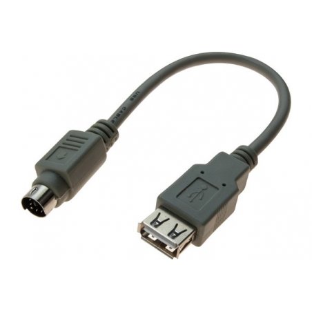 USB Type A female to Mini DIN 6 Male Adapter cable- 20 cm