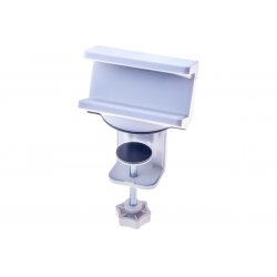 Clamp-on powerstrip holder