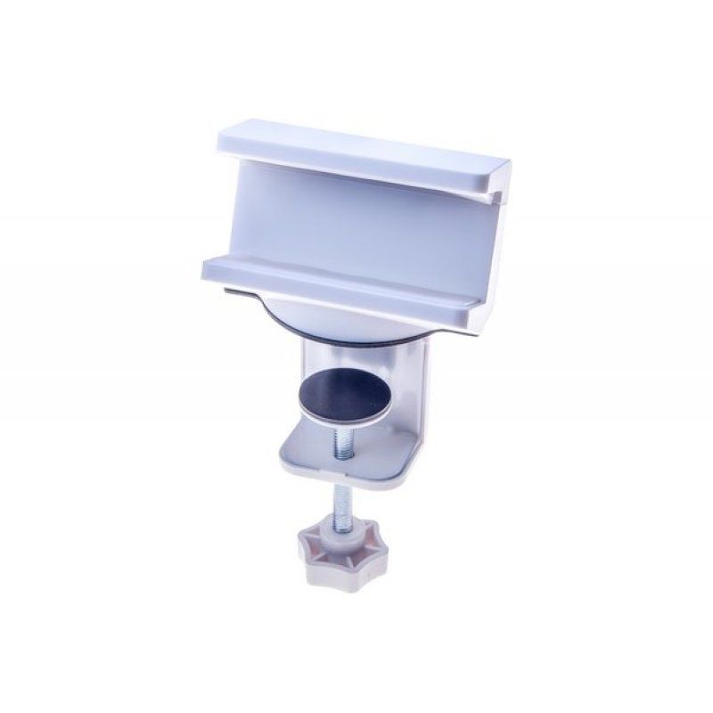 Clamp-on powerstrip holder