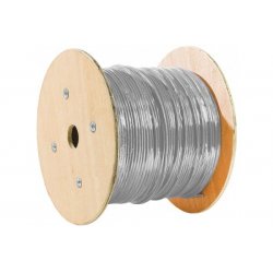 S/FTP Category 7 stranded wire cable PVC Grey- 500 m