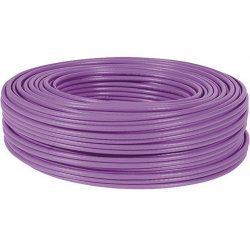 Dexlan u/utp CAT6 solid cable purple lszh cpr dca- 100M