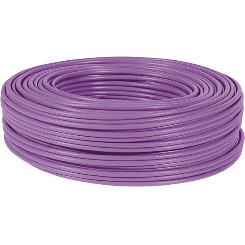 Dexlan u/utp CAT6 solid cable purple lszh cpr dca- 100M