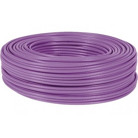 Dexlan u/utp CAT6 solid cable purple lszh cpr dca- 100M
