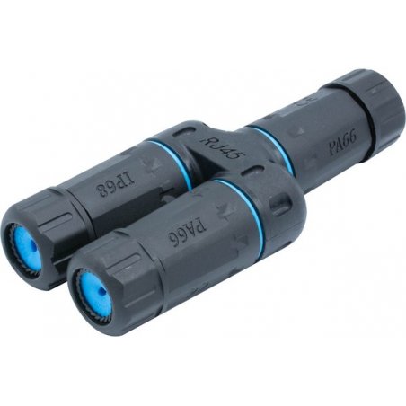 IP68 waterproof RJ45 shielded coupler