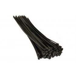 BLACK NYLON CABLE TIES 203x3.6 (SET OF 1KPCS)