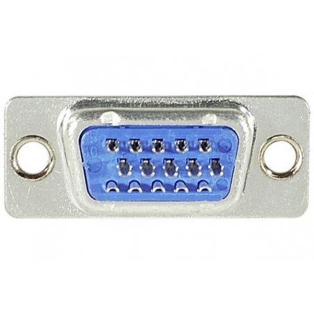 HD 15 Connector with Solder Termination