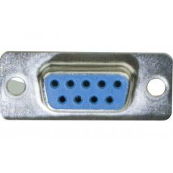 Connector with solder bucket contacts- DB09 Female