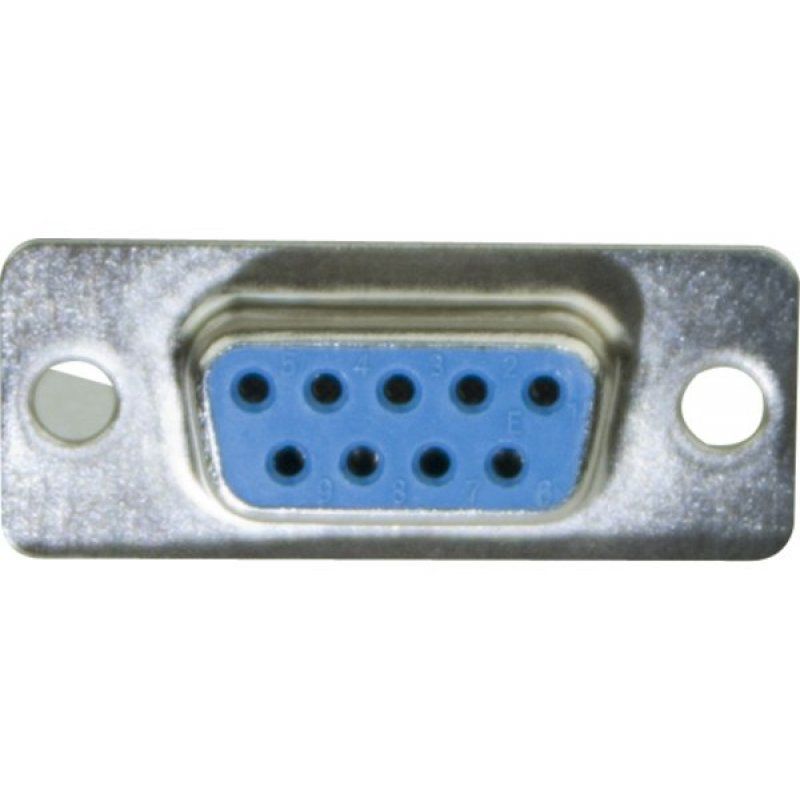 Connector with solder bucket contacts- DB09 Female
