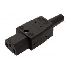 Assembly iec C13 socket for power cord