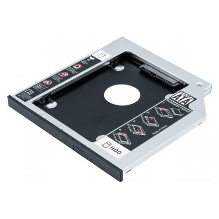 Second 2,5"HDD/SDD Caddy Adapter for laptop Computer 9.5mm