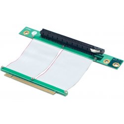 Riser PCI-E 3.0 16X  Riser PCI-E 3.0 16X T Dexlan compatible avec nappe de renvoi