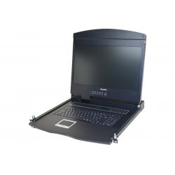 Dexlan short lcd console 19" vga/usb 1080p for cabinet 600mm