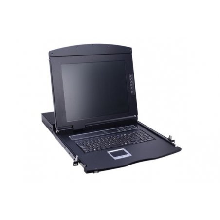 VGA/USB PS2 KVM Console with 17" LCD screen- 4 Ports