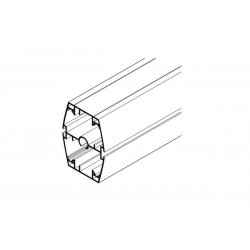 REHAU VERTICA COLUMN 80x115 WITH 1 PARTITION ALUMINIUM 2.70M