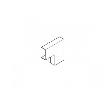 REHAU AXIS MINI FLAT ANGLE 32x16 PVC WHITE