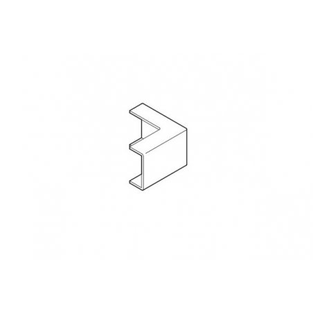 REHAU AXIS MINI OUTSIDE ANGLE 50x20 PVC WHITE