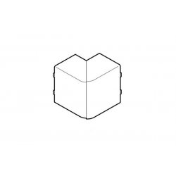 REHAU AXIS OUTSIDE ANGLE 60x40 PVC IK10 WHITE