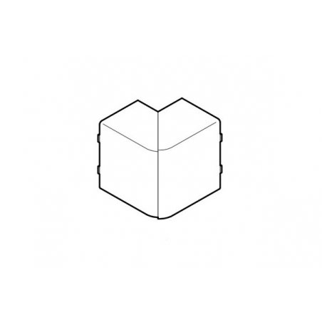 REHAU AXIS OUTSIDE ANGLE 60x40 PVC IK10 WHITE