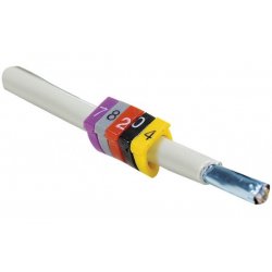 DEXLAN Rings for Cable N°7 Diameter - 8 mm Pink