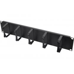 19   2U cable management 5 metal rings
