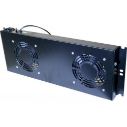 Fan cooler for cabinets