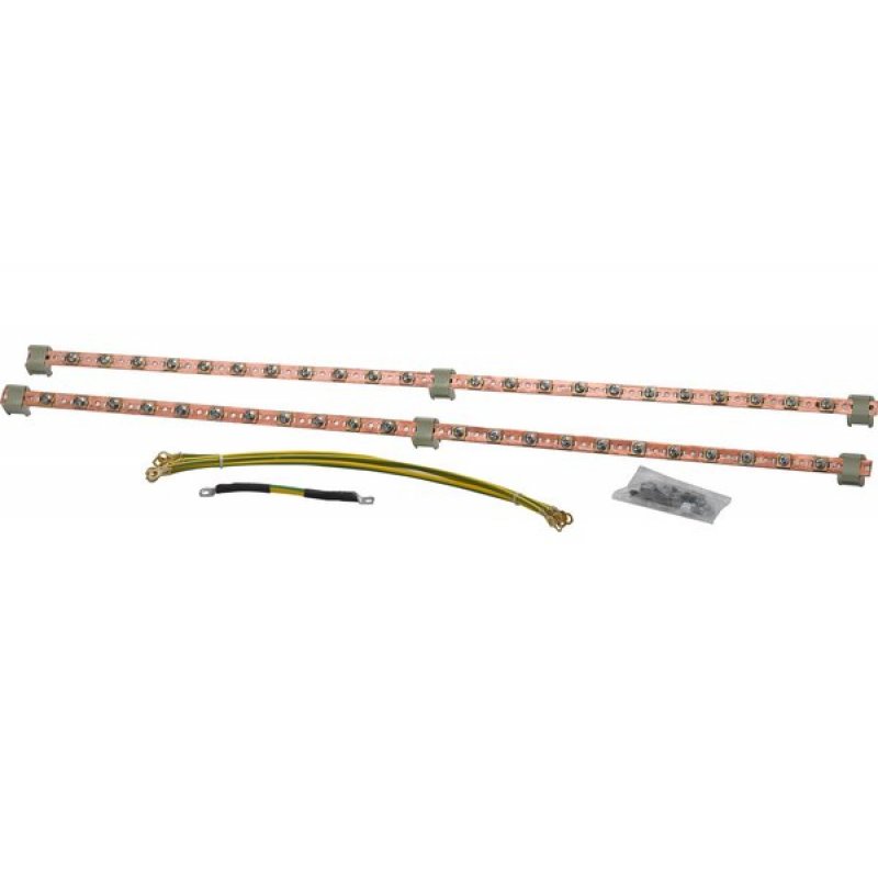 EKIVALAN Vertical copper bar 22 pts, 780mm, 4 wires v / d, 04mm of 40 cm (x2)