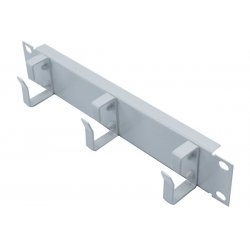 EKIVALAN Cable entry panel 10 ", 1U, 3 rings
