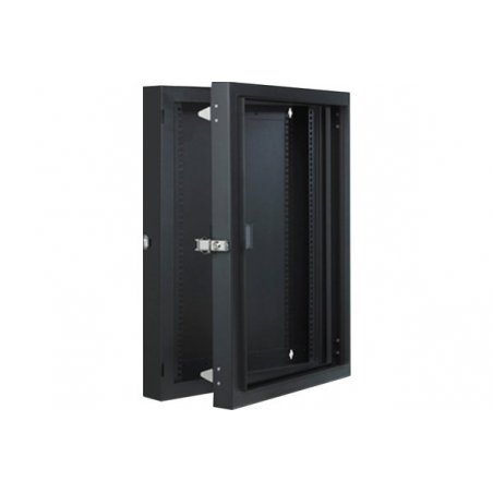 EKIVALAN Double section conversion kit for Pro 20U wallmount 150mm deep (black)