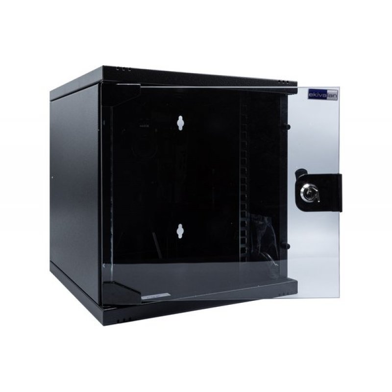 EKIVALAN Wallmount 10" 6U depth 300mm (black)