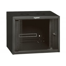 LEGRAND 19-inch fixed box delivered assembled Linkeo capacity 12U - 625x600x600m