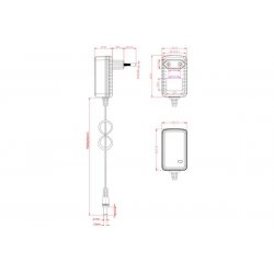 12V 2A POWER SUPPLY UNIT 5.5x2.1