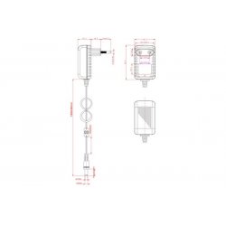 5V 2A POWER SUPPLY UNIT 5.5x2.1