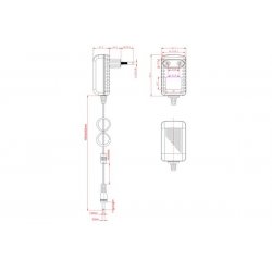 5V 2A POWER SUPPLY UNIT 3.5x1.35